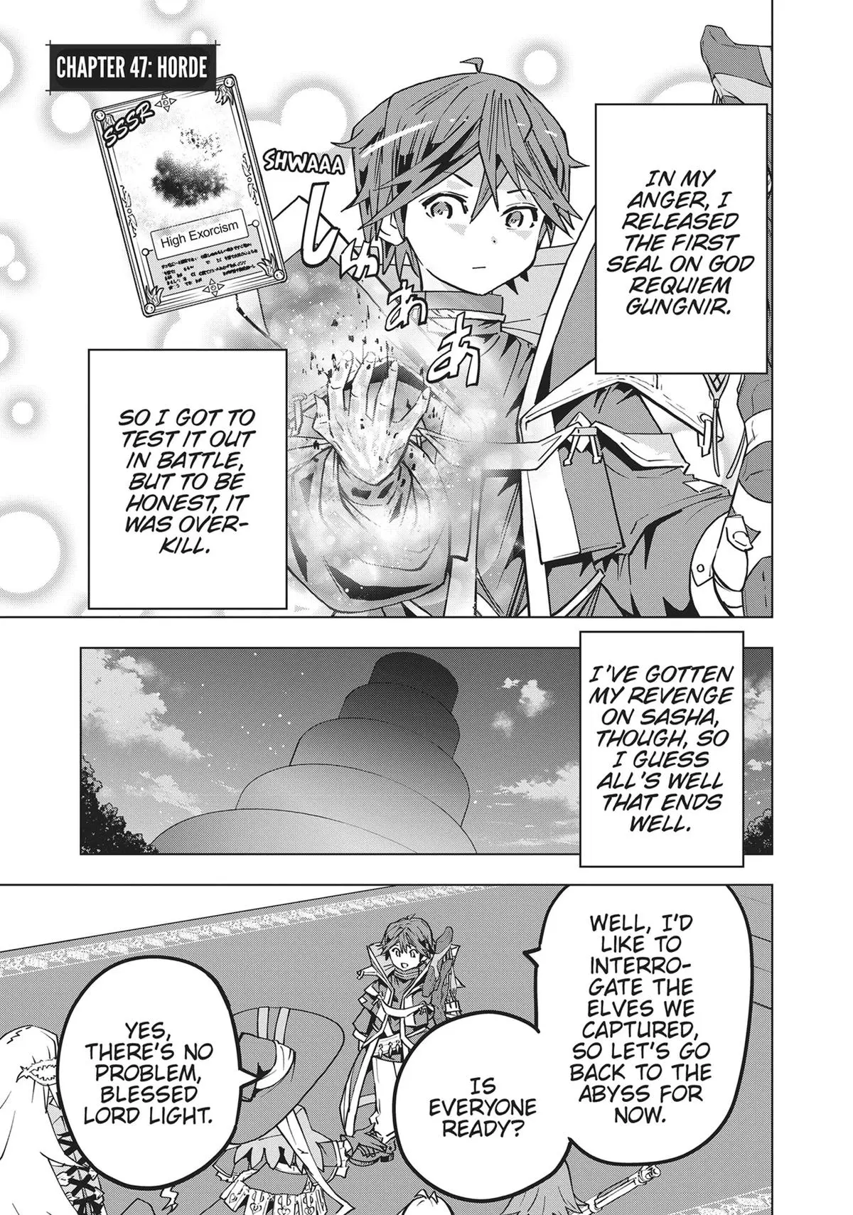 Read My Gift Lvl 9999 Unlimited Gacha - Chapter 47 - w1.mygiftlvl9999unlimitedgacha.org | Image 1