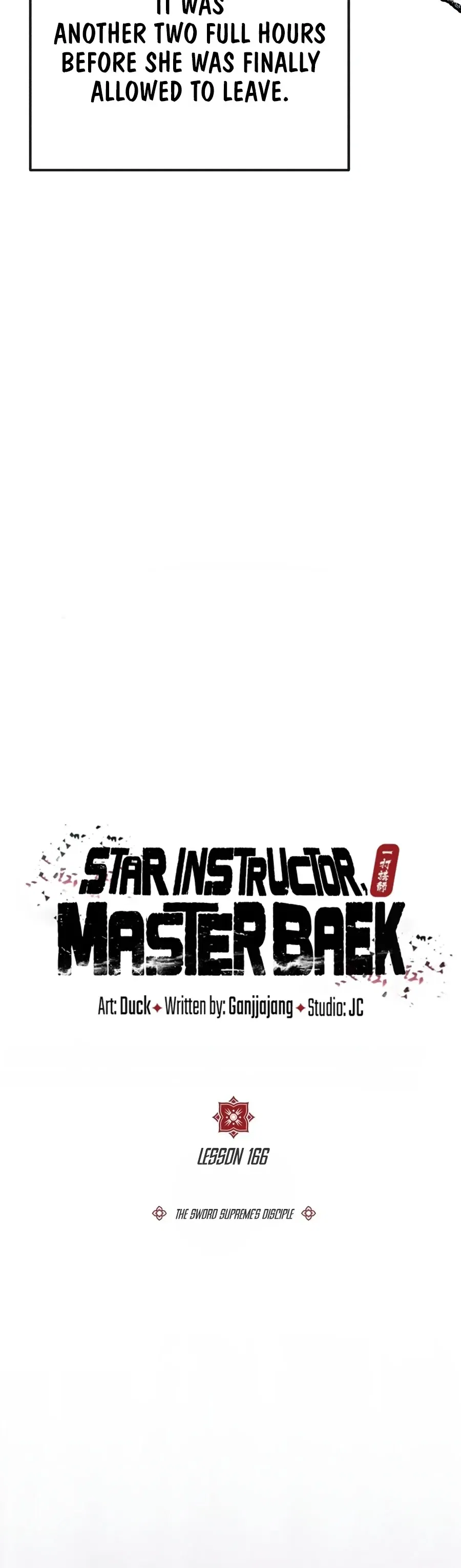Read One Hit Teacher Master Baek - Chapter 166 - starinstructormasterbaek.com | Image 7
