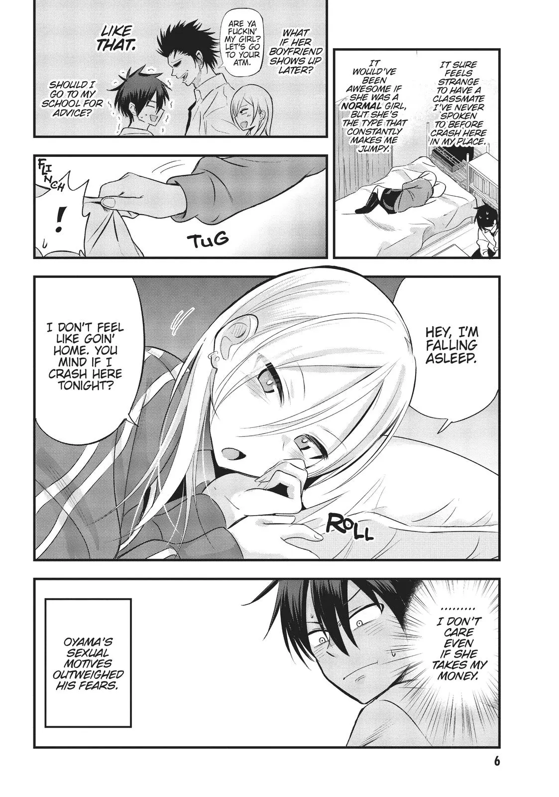 Please Go Home, Miss Akutsu! Chapter 1
