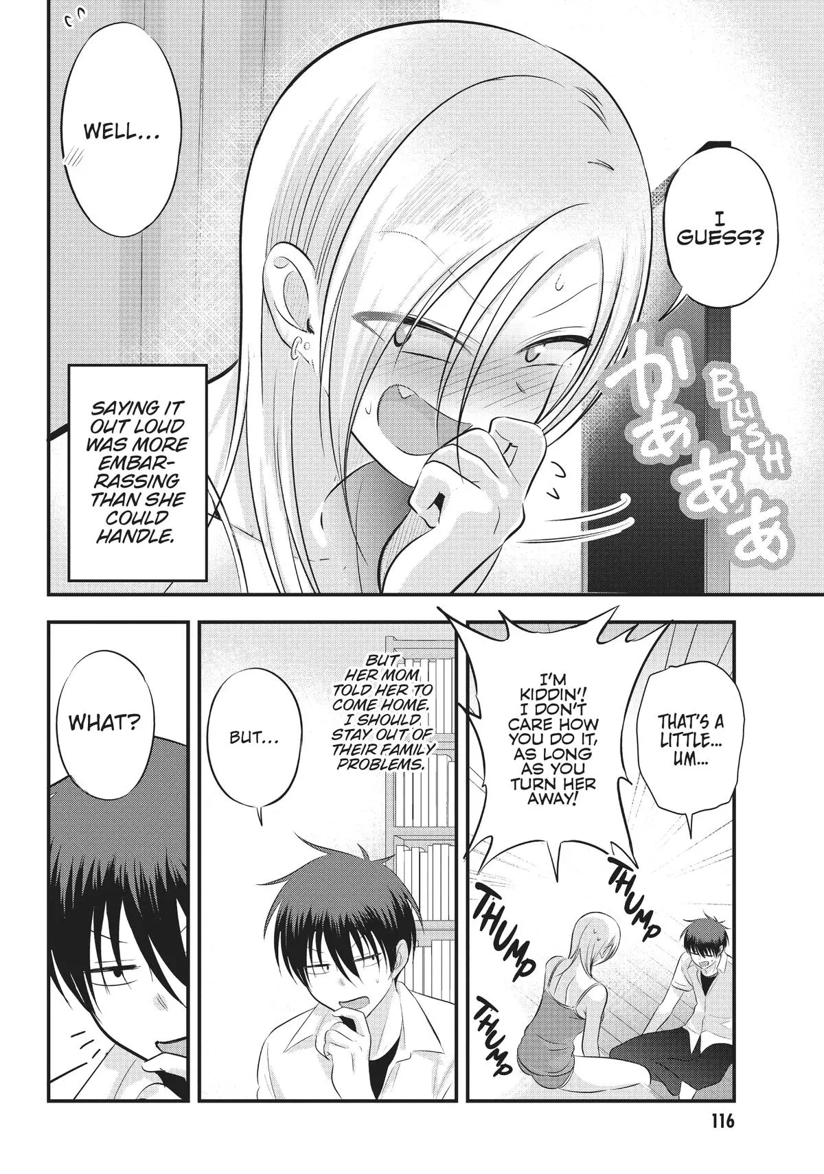 Please Go Home, Miss Akutsu! Chapter 102