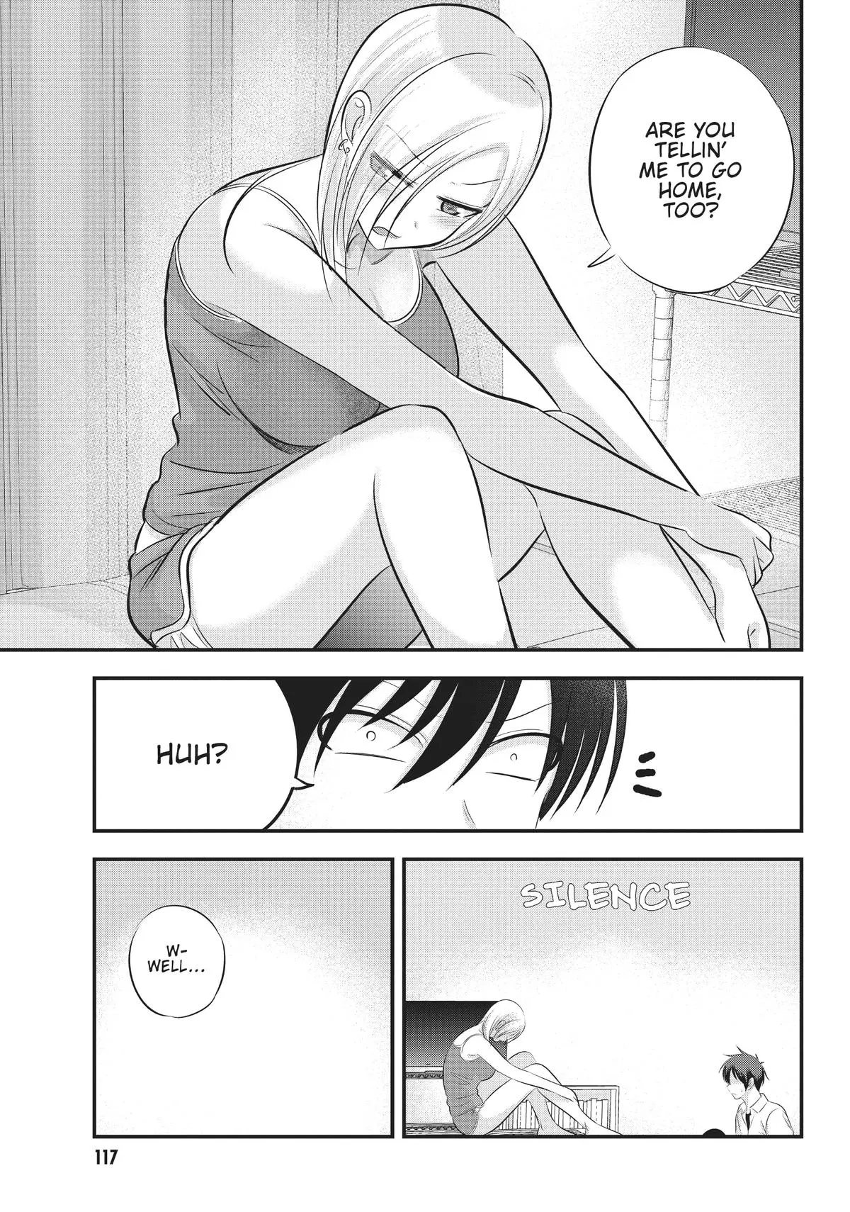 Please Go Home, Miss Akutsu! Chapter 102