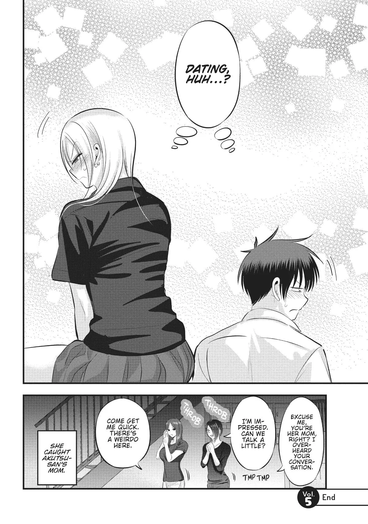 Please Go Home, Miss Akutsu! Chapter 105