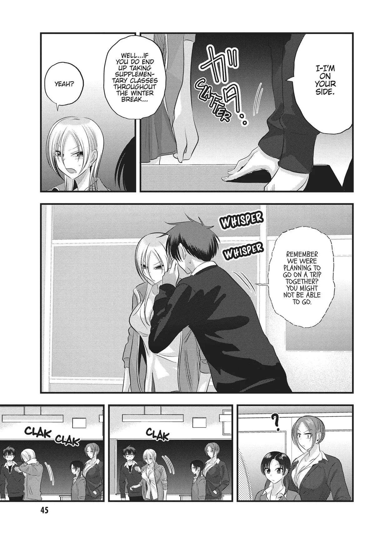 Please Go Home, Miss Akutsu! Chapter 129
