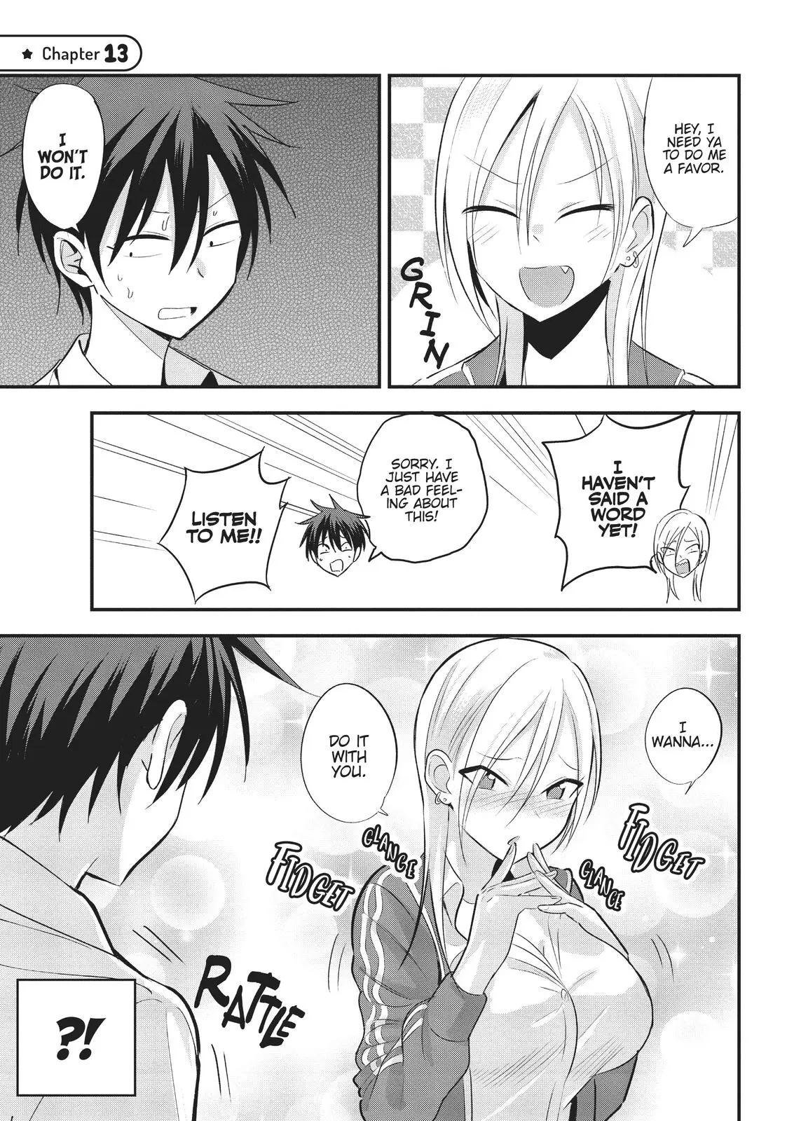 Please Go Home, Miss Akutsu! Chapter 13