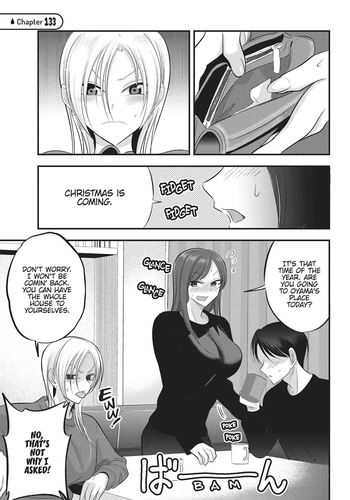 Please Go Home, Miss Akutsu! Chapter 133