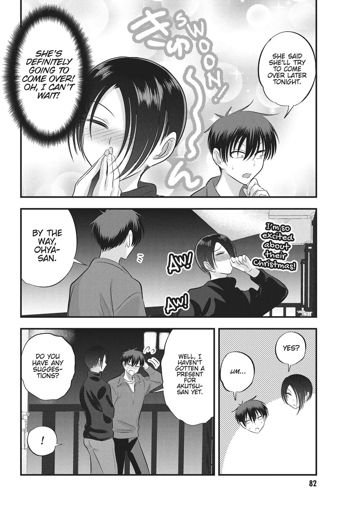 Please Go Home, Miss Akutsu! Chapter 133