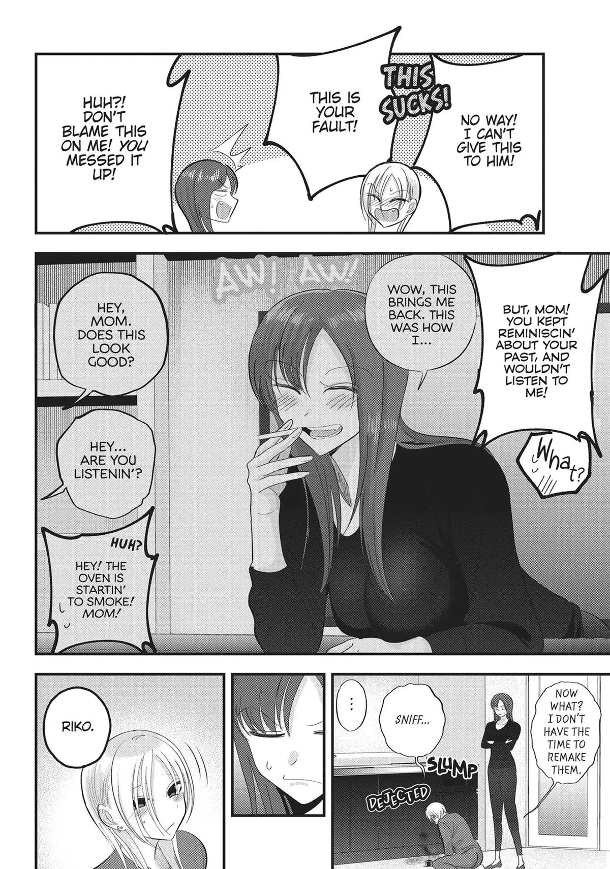 Please Go Home, Miss Akutsu! Chapter 141.5
