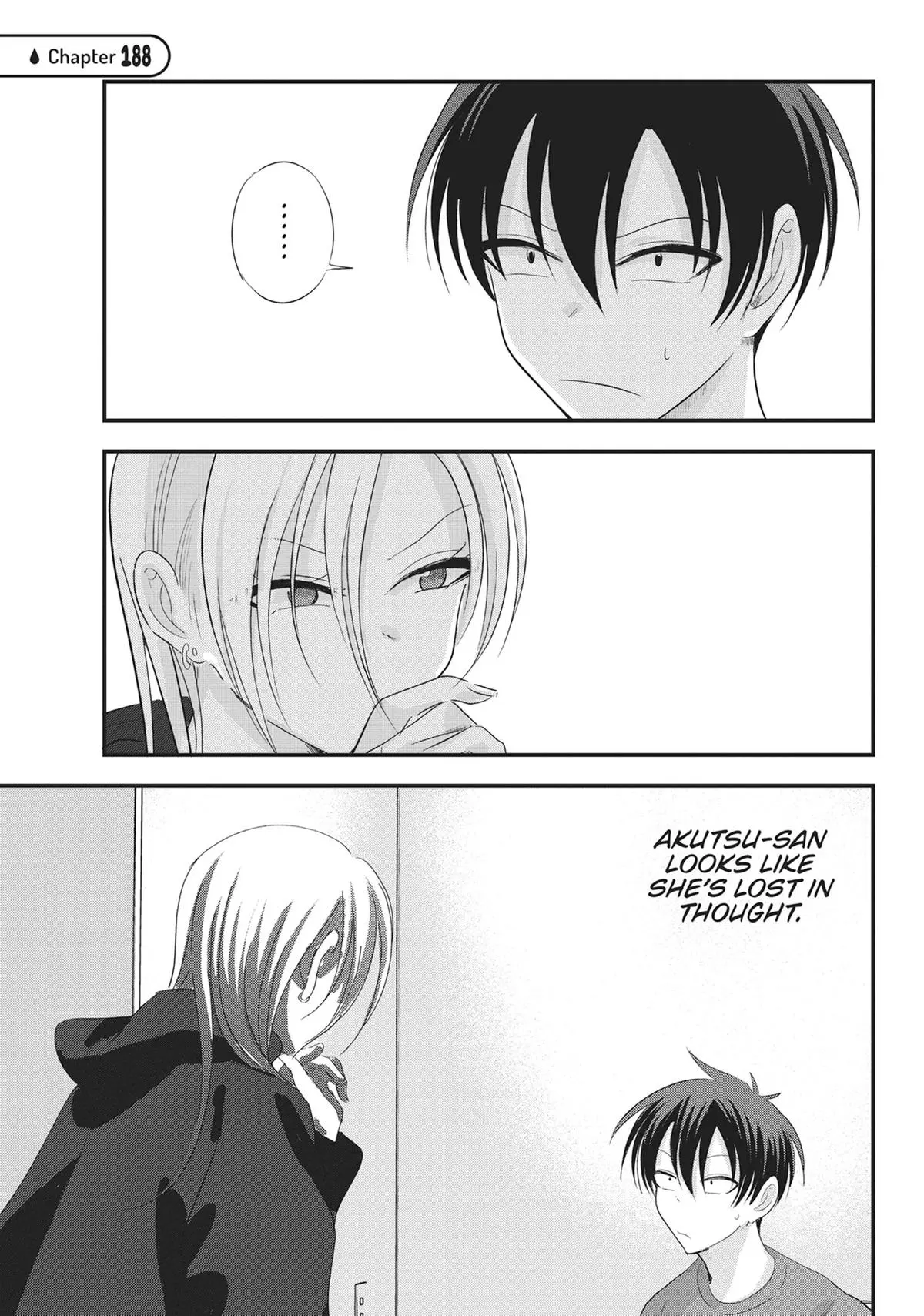 Please Go Home, Miss Akutsu! Chapter 188