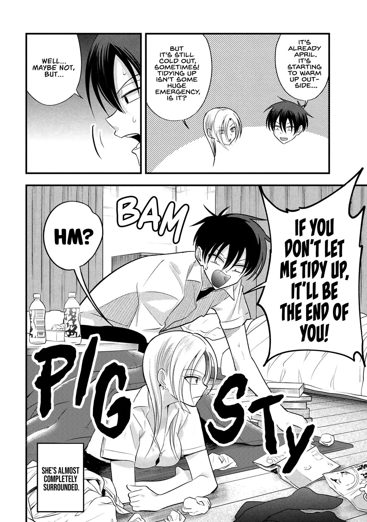 Please Go Home, Miss Akutsu! Chapter 191