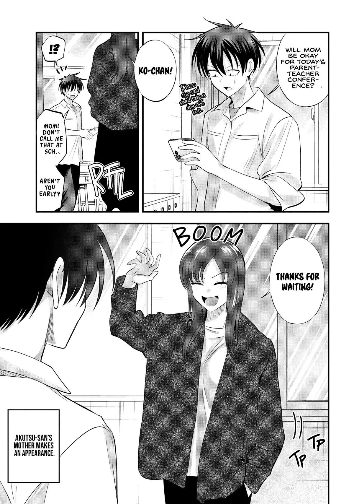 Please Go Home, Miss Akutsu! Chapter 195