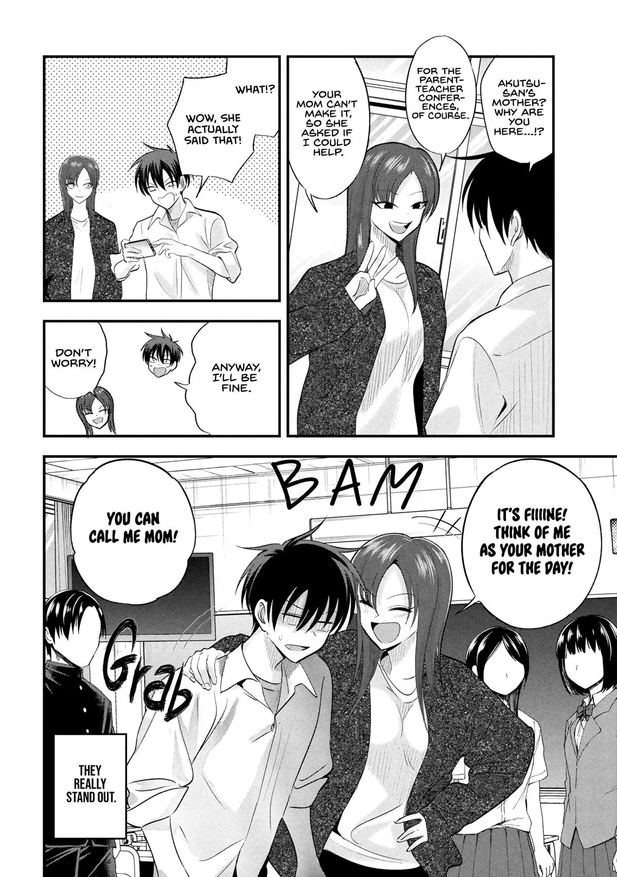 Please Go Home, Miss Akutsu! Chapter 195