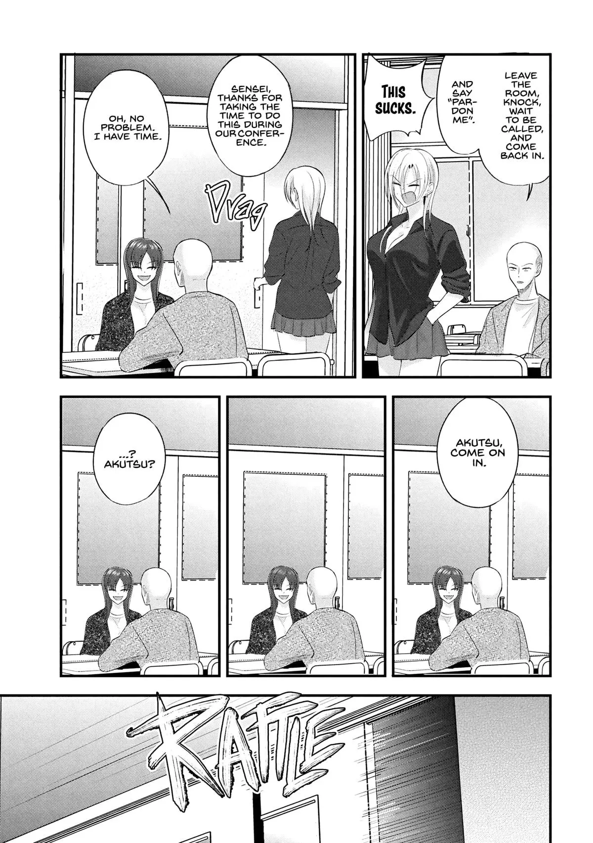 Please Go Home, Miss Akutsu! Chapter 196