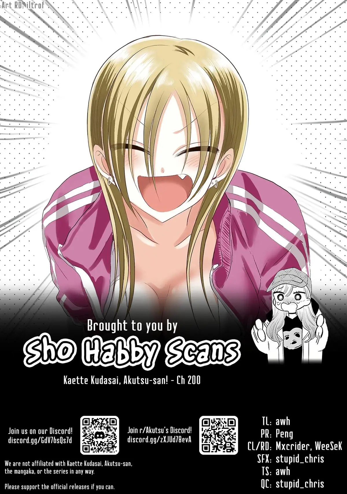 Please Go Home, Miss Akutsu! Chapter 200