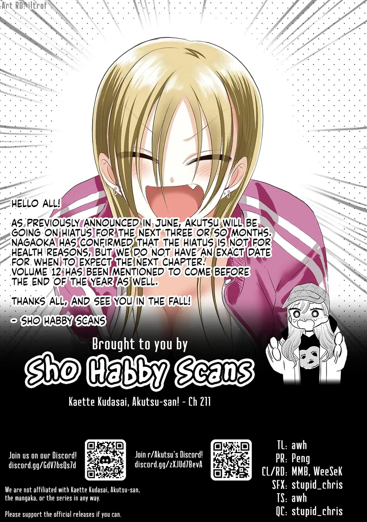 Read Please Go Home Miss Akutsu - Chapter 211 - www.pleasegohomemissakutsu.com | Image 13