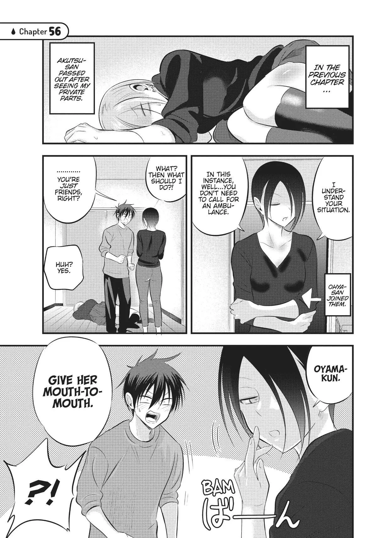 Please Go Home, Miss Akutsu! Chapter 56