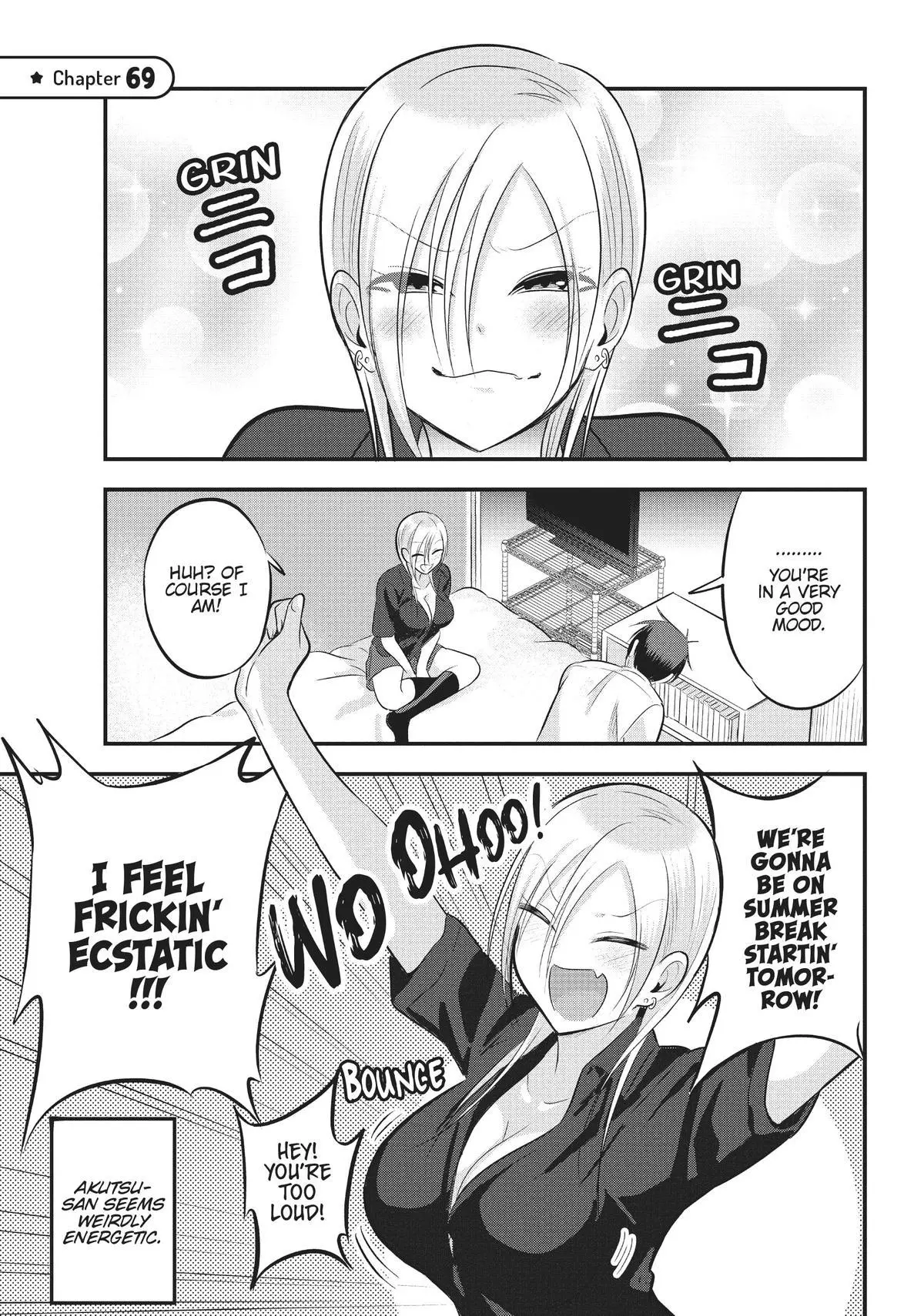 Please Go Home, Miss Akutsu! Chapter 69