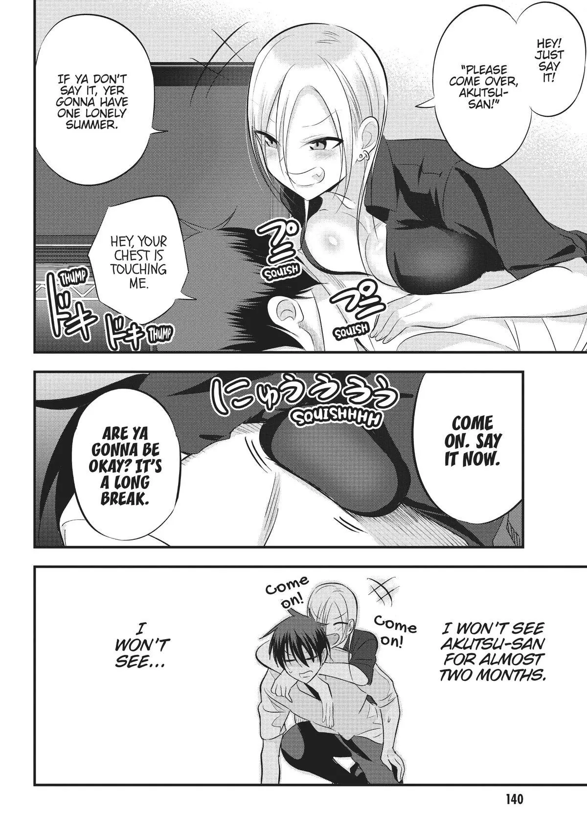 Please Go Home, Miss Akutsu! Chapter 69