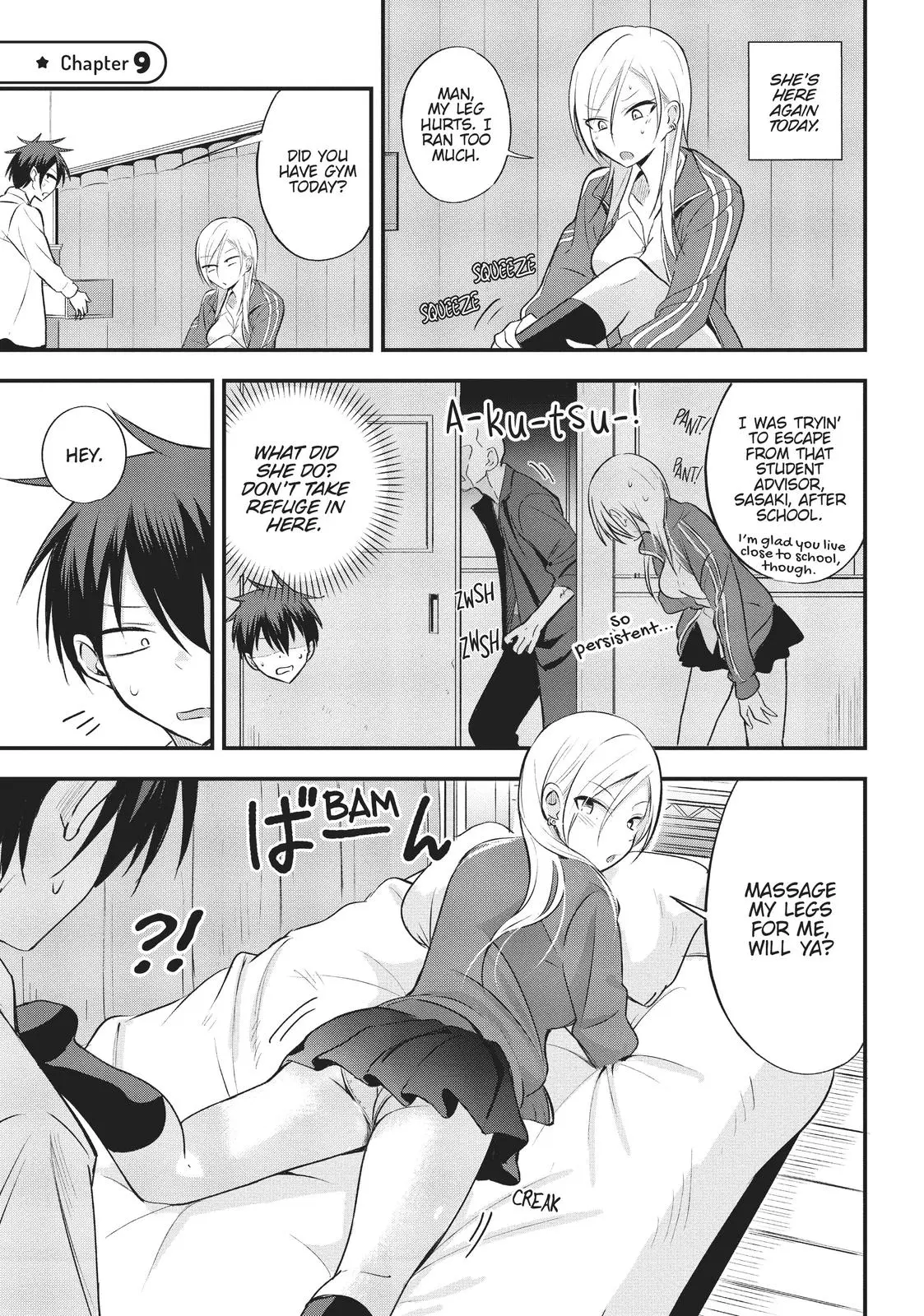 Please Go Home, Miss Akutsu! Chapter 9