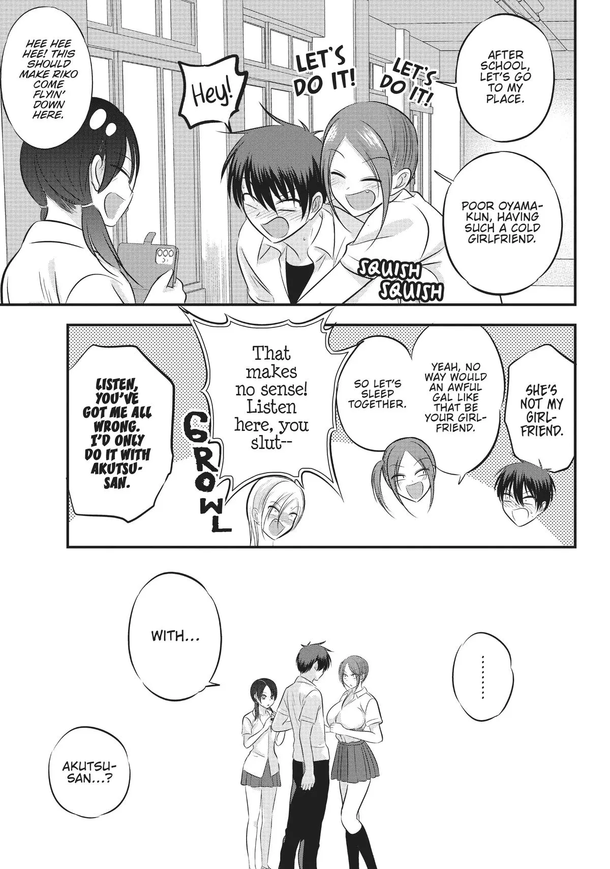 Please Go Home, Miss Akutsu! Chapter 95
