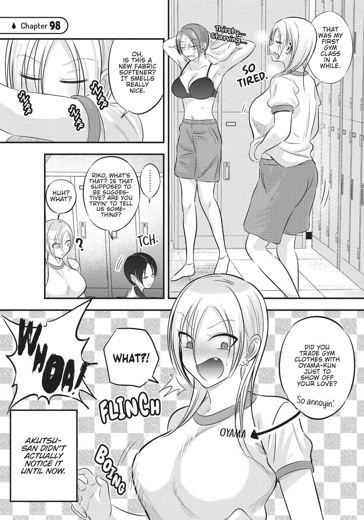 Please Go Home, Miss Akutsu! Chapter 98