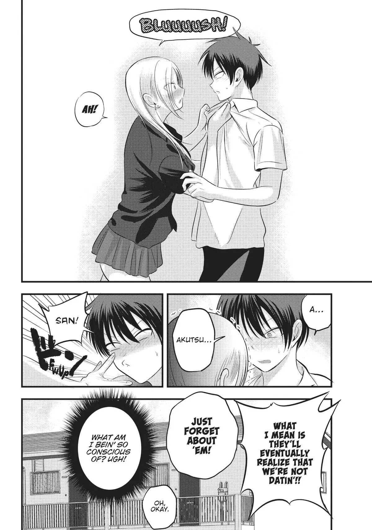 Please Go Home, Miss Akutsu! Chapter 99