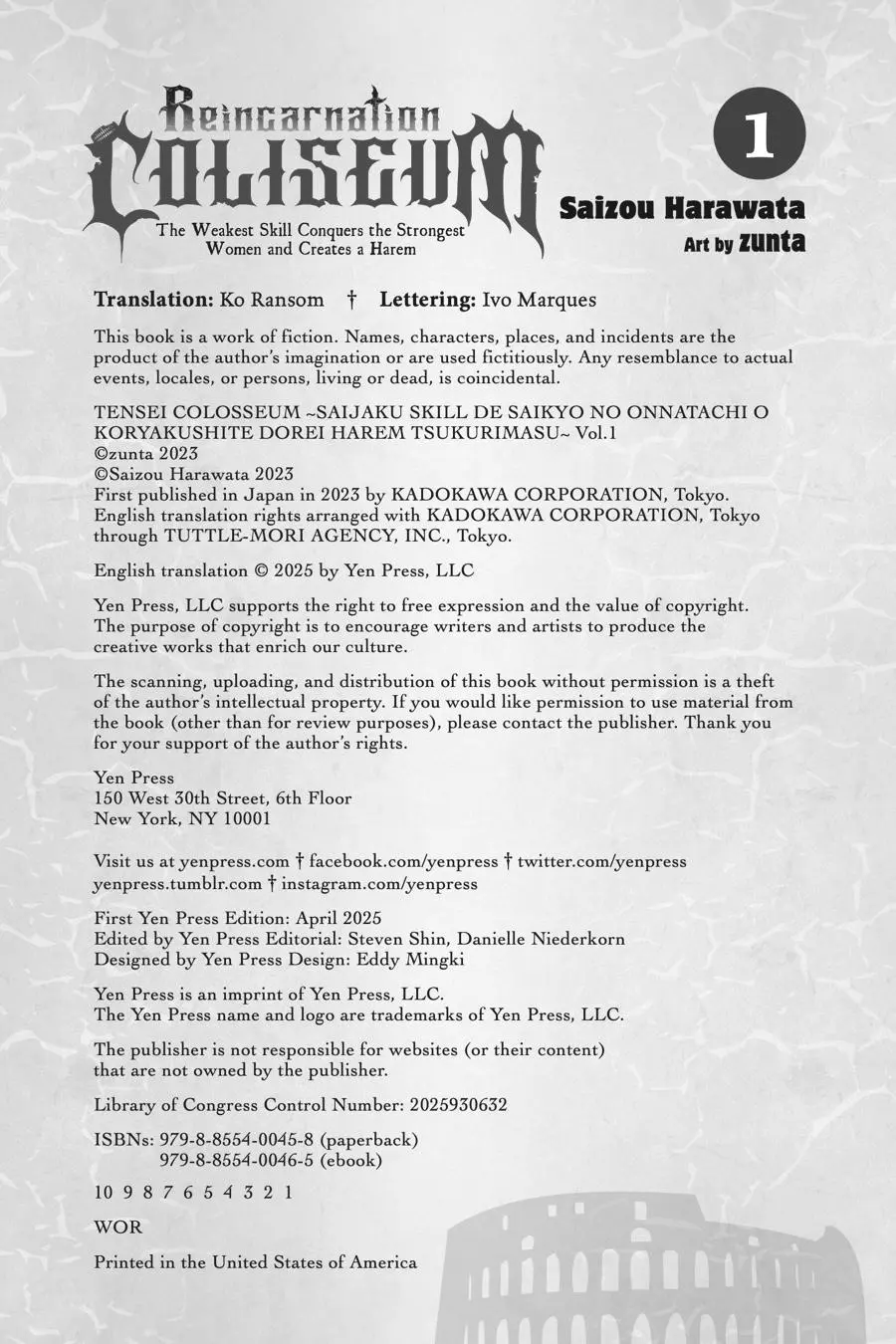 Reincarnation Coliseum Chapter 4