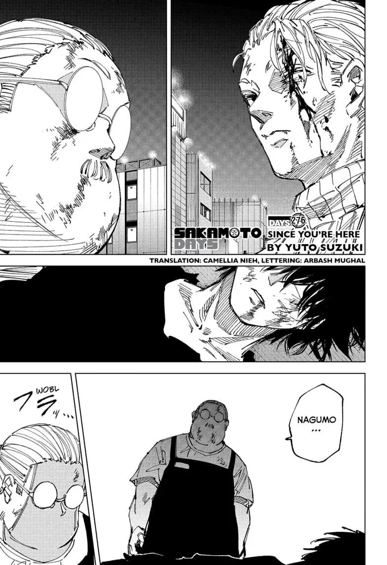 Read Sakamoto Days - Chapter 276 - w1.readsakamotodays.com | Image 1