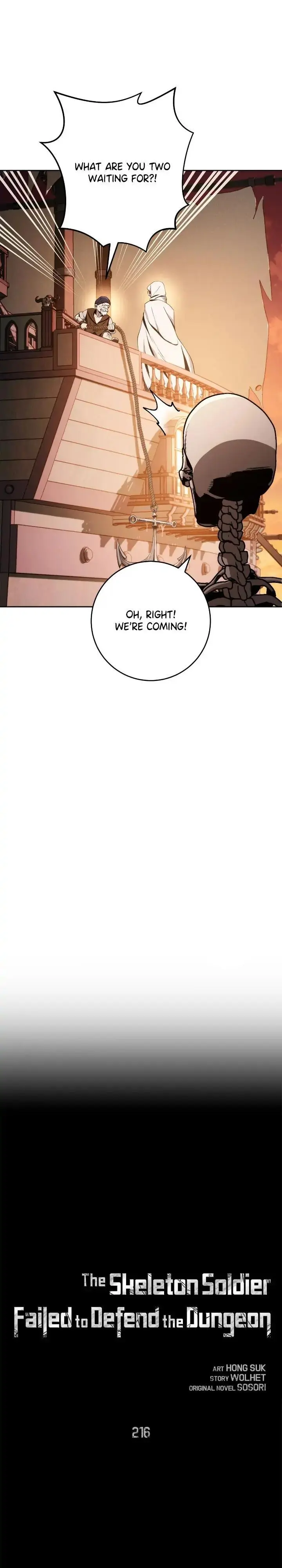 The Skeleton Soldier Failed to Defend the Dungeon Chapter 214