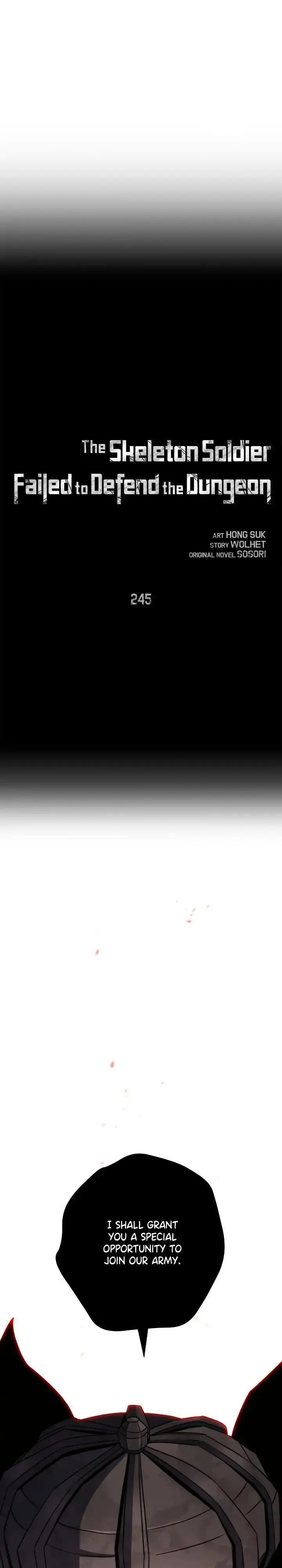 The Skeleton Soldier Failed to Defend the Dungeon Chapter 243