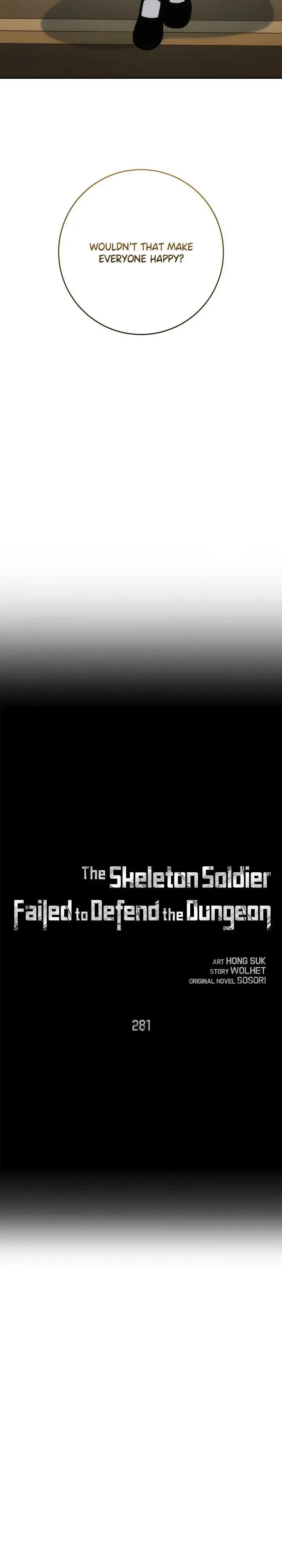The Skeleton Soldier Failed to Defend the Dungeon Chapter 279
