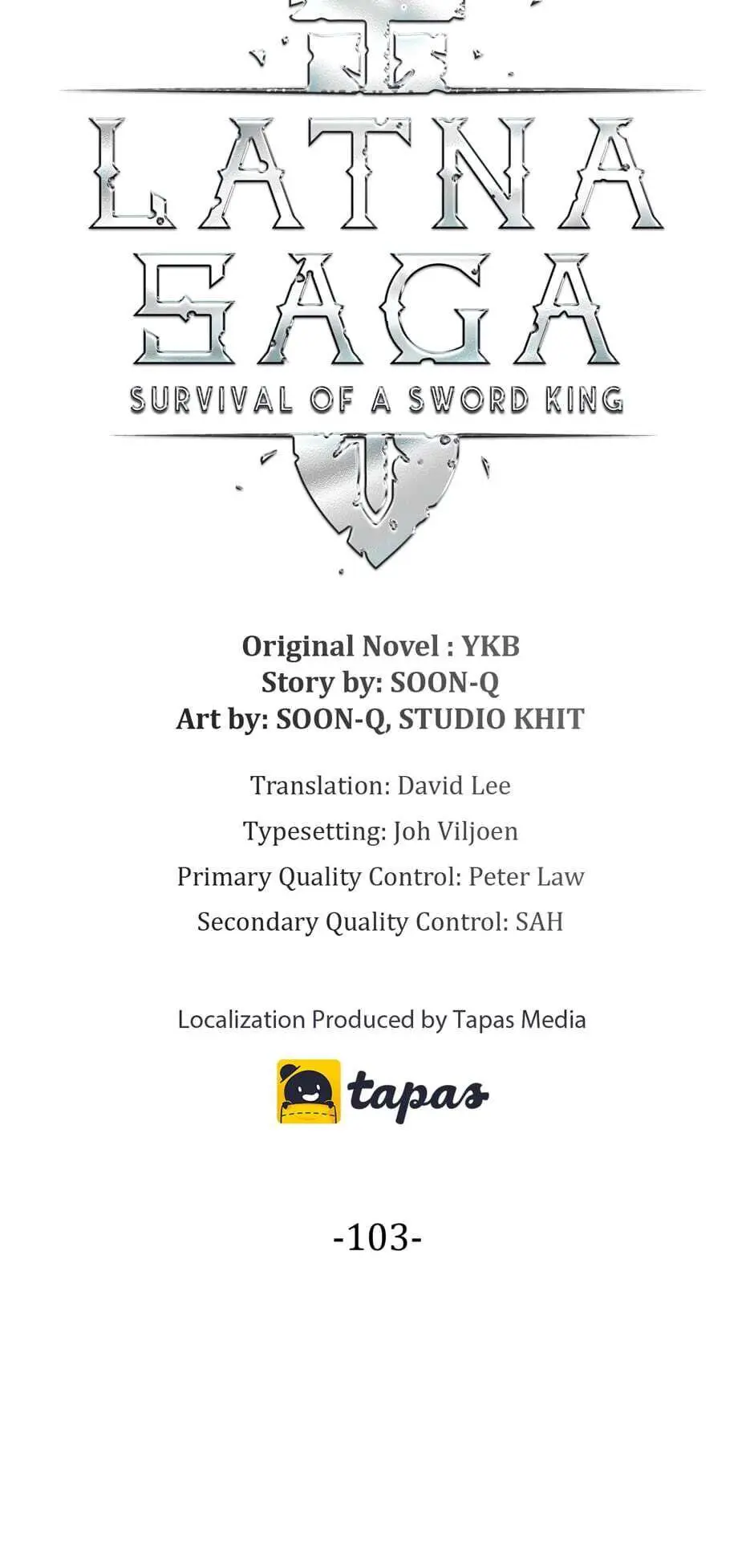 Latna Saga: Survival of a Sword King Chapter 103