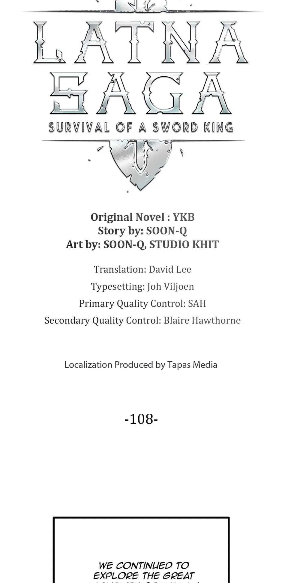 Latna Saga: Survival of a Sword King Chapter 107