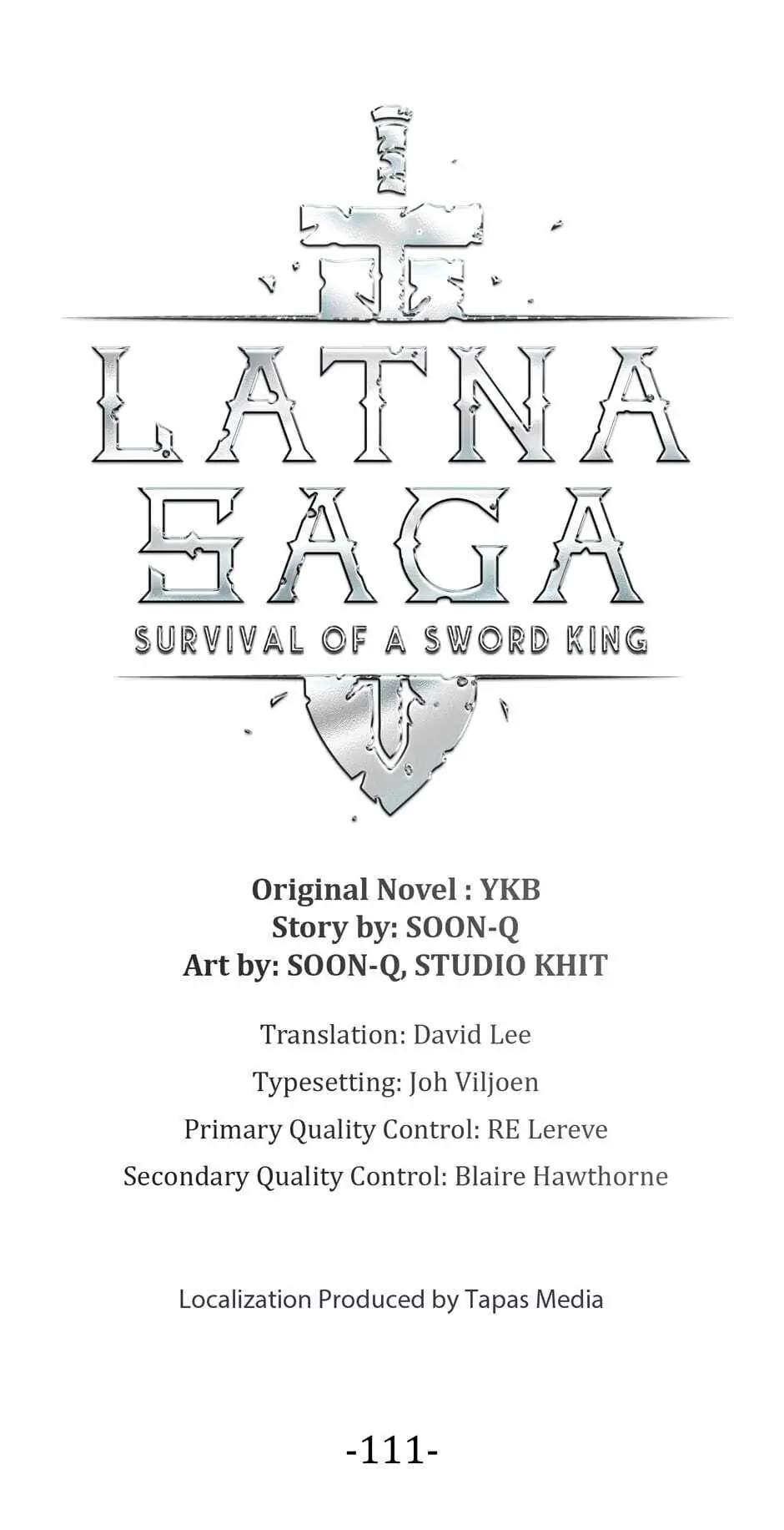 Latna Saga: Survival of a Sword King Chapter 110