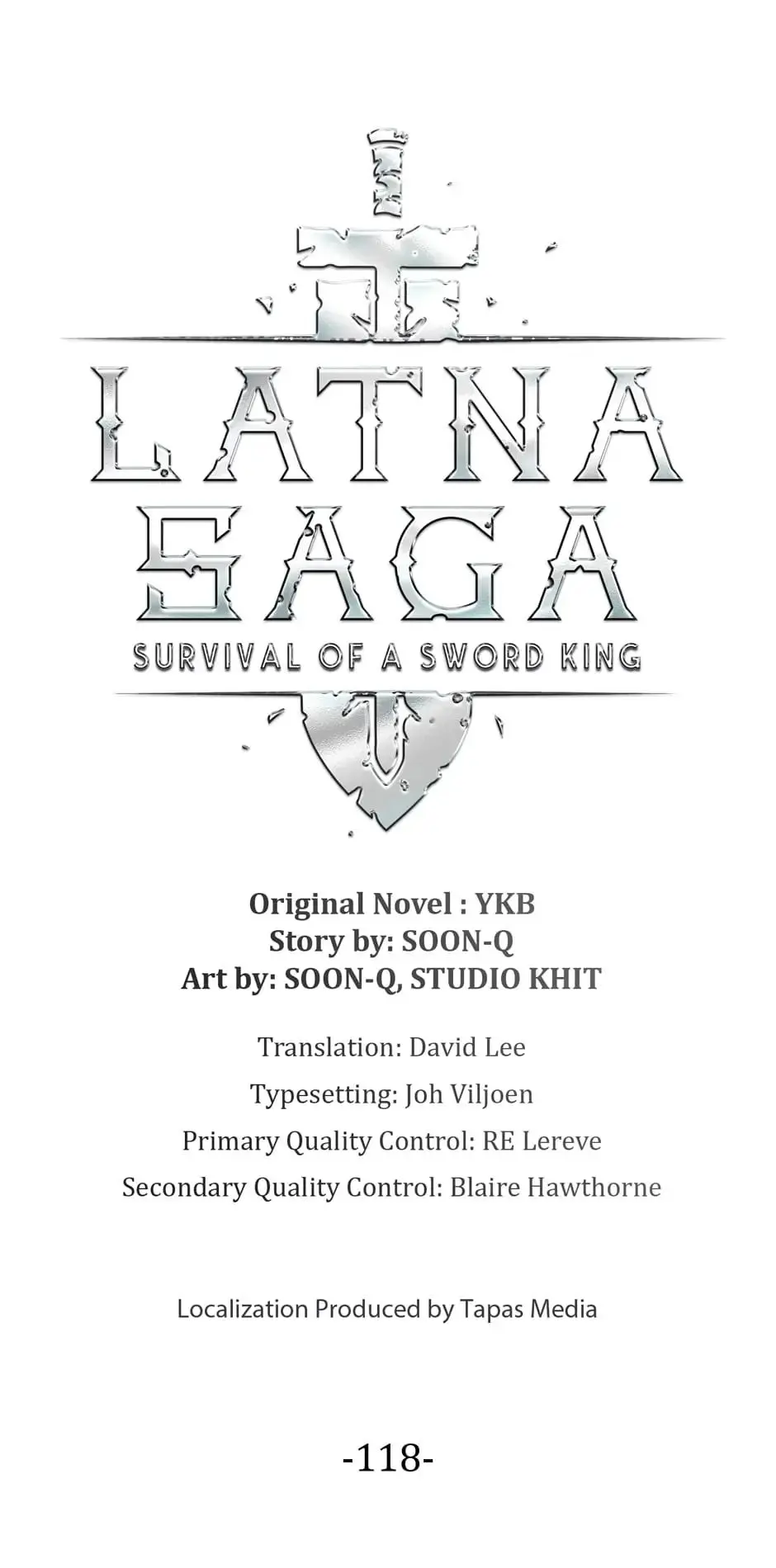 Latna Saga: Survival of a Sword King Chapter 118
