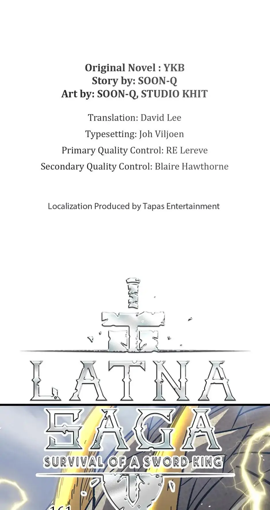 Latna Saga: Survival of a Sword King Chapter 161
