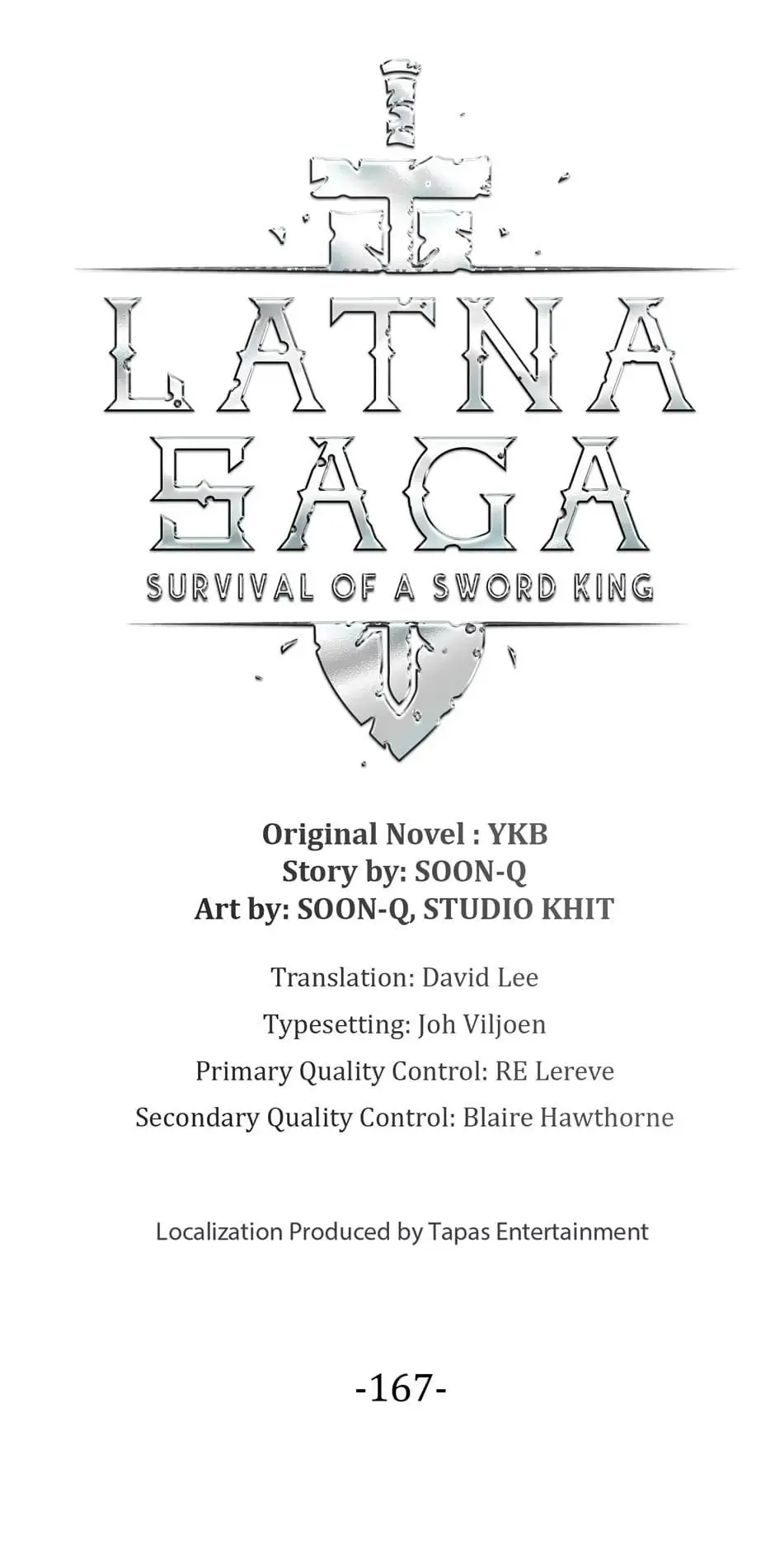 Latna Saga: Survival of a Sword King Chapter 167
