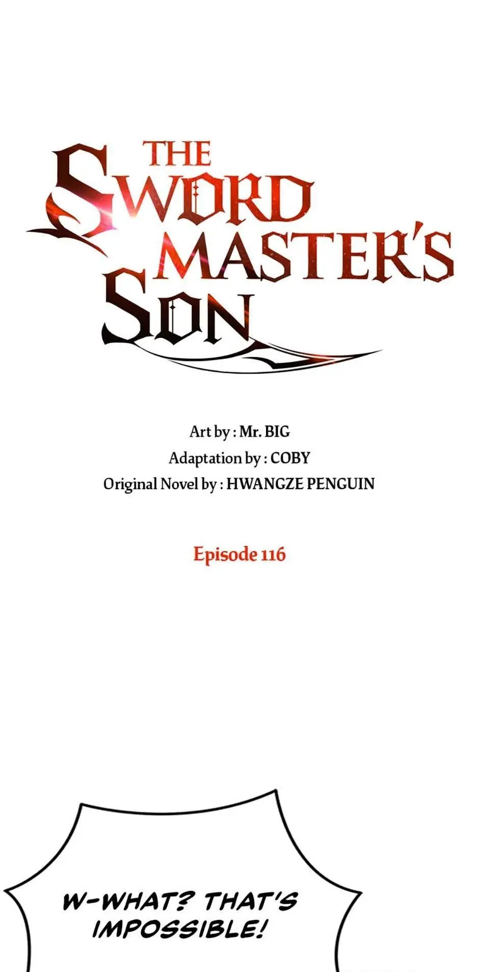 The Swordmaster's Son Chapter 114