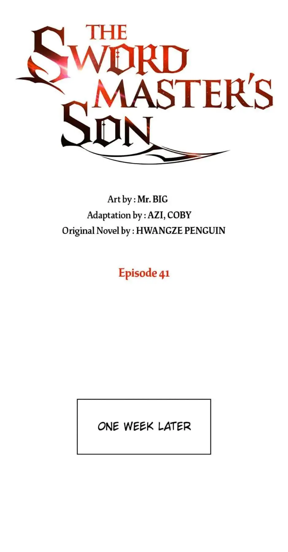 The Swordmaster's Son Chapter 39