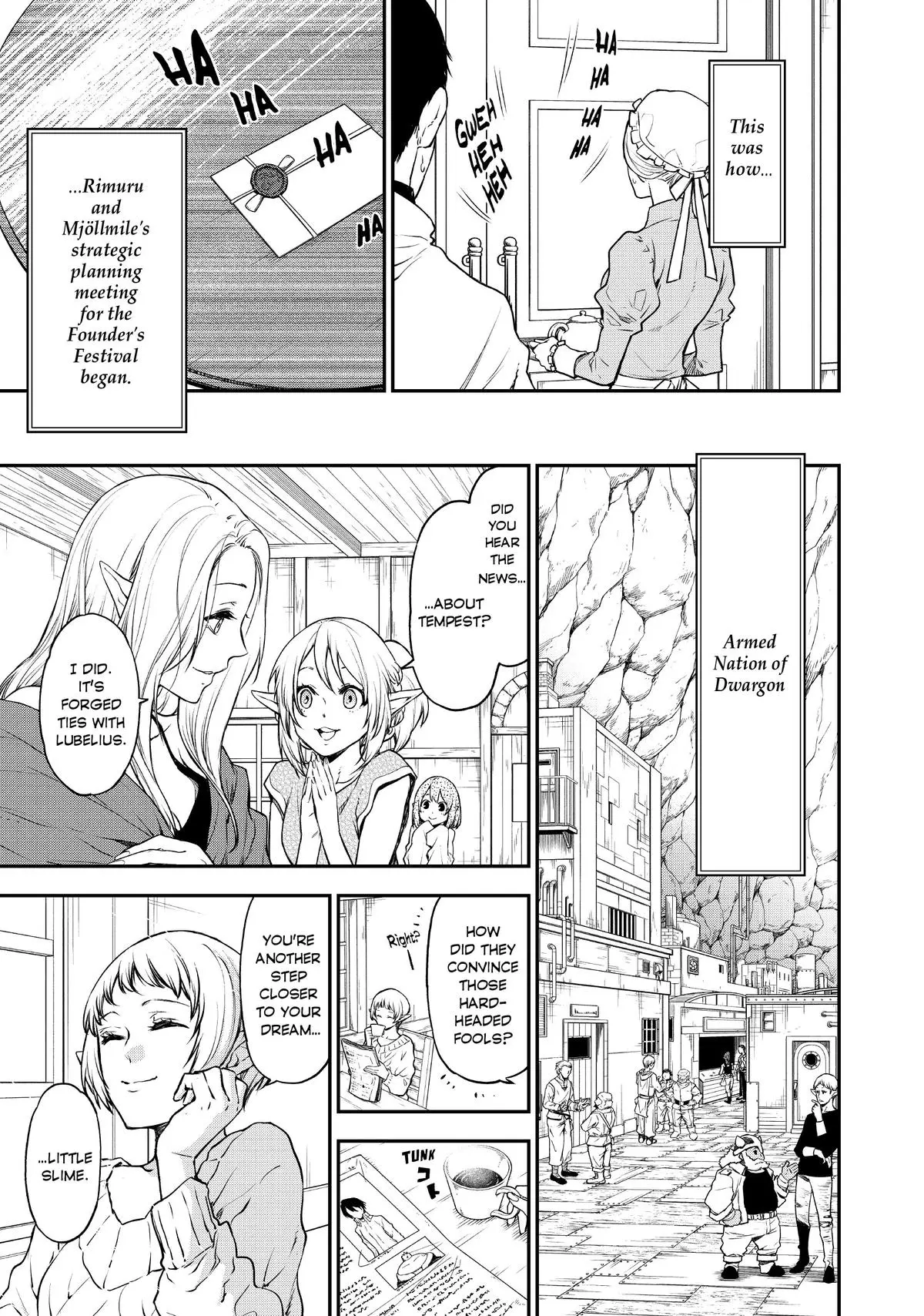 That Time I Got Reincarnated as a Slime Chapter 100