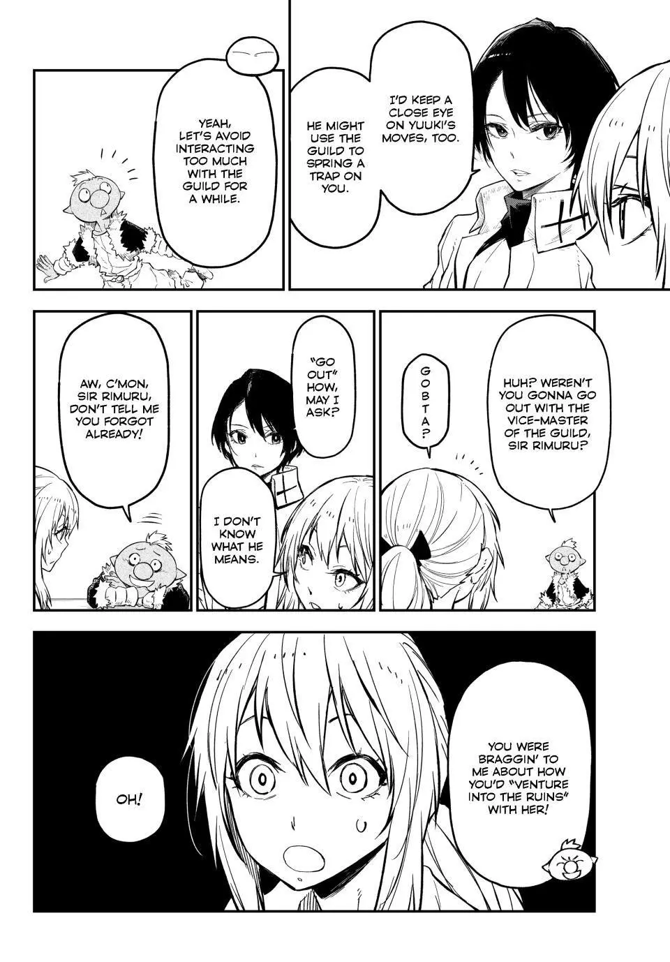 That Time I Got Reincarnated as a Slime Chapter 124