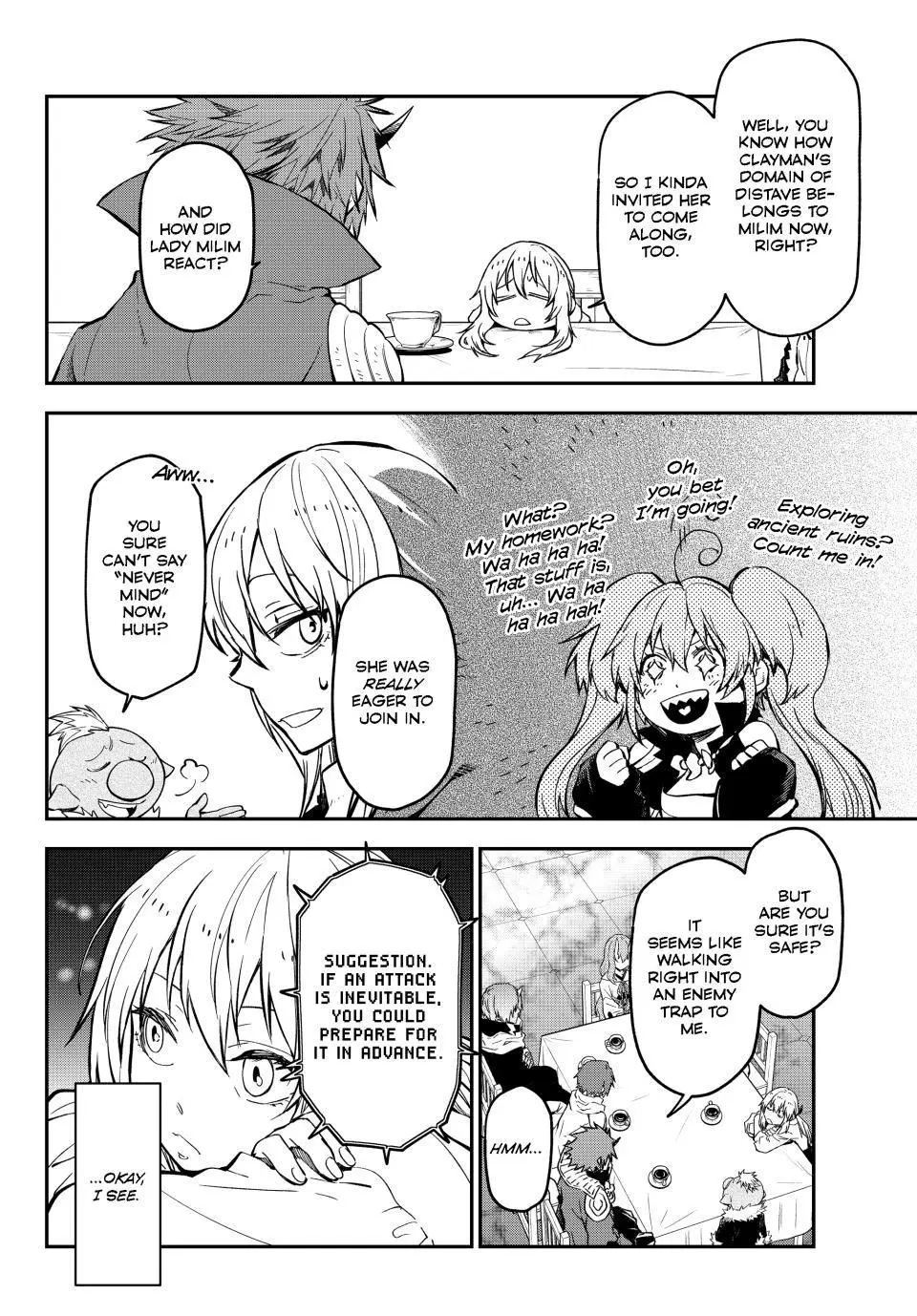 That Time I Got Reincarnated as a Slime Chapter 124