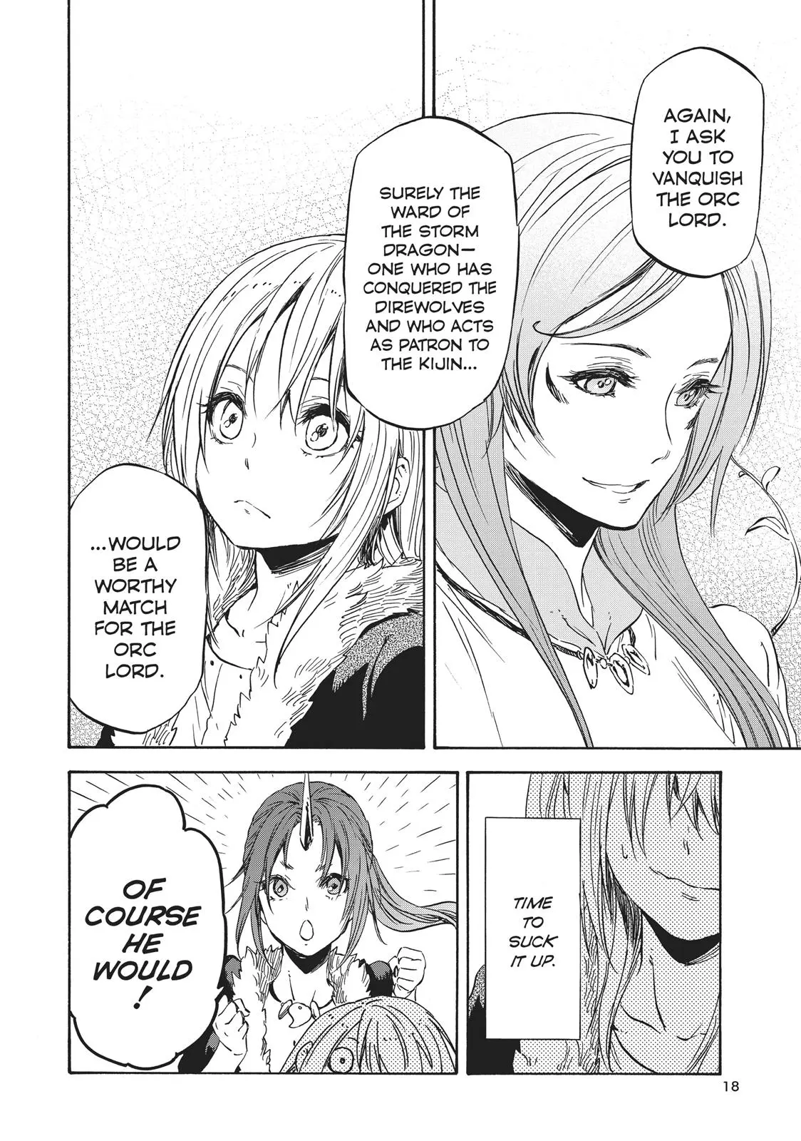 Read That Time I Got Reincarnated As A Slime - Chapter 18 - w8.thattimeigotreincarnatedasaslime.com | Image 18