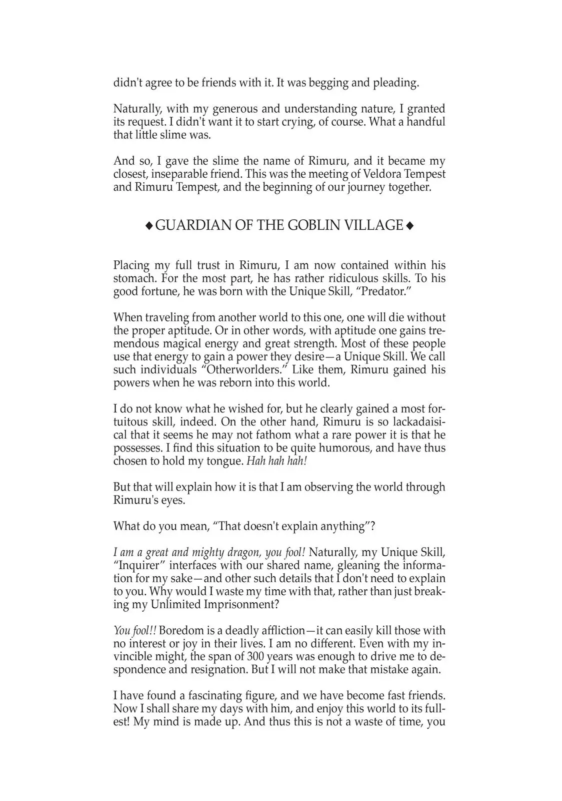 Read That Time I Got Reincarnated As A Slime - Chapter 6.5 - w8.thattimeigotreincarnatedasaslime.com | Image 5