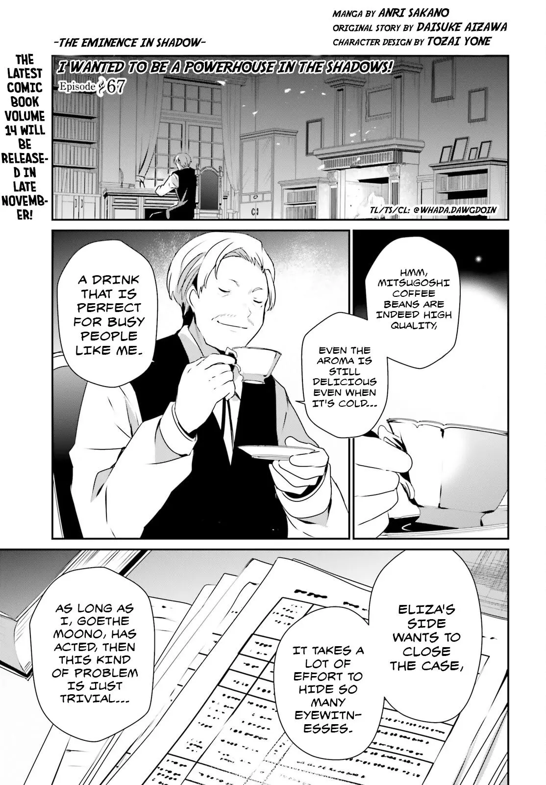 Read The Eminence In Shadow - Chapter 67 - w1.theeminenceinshadow.org | Image 2