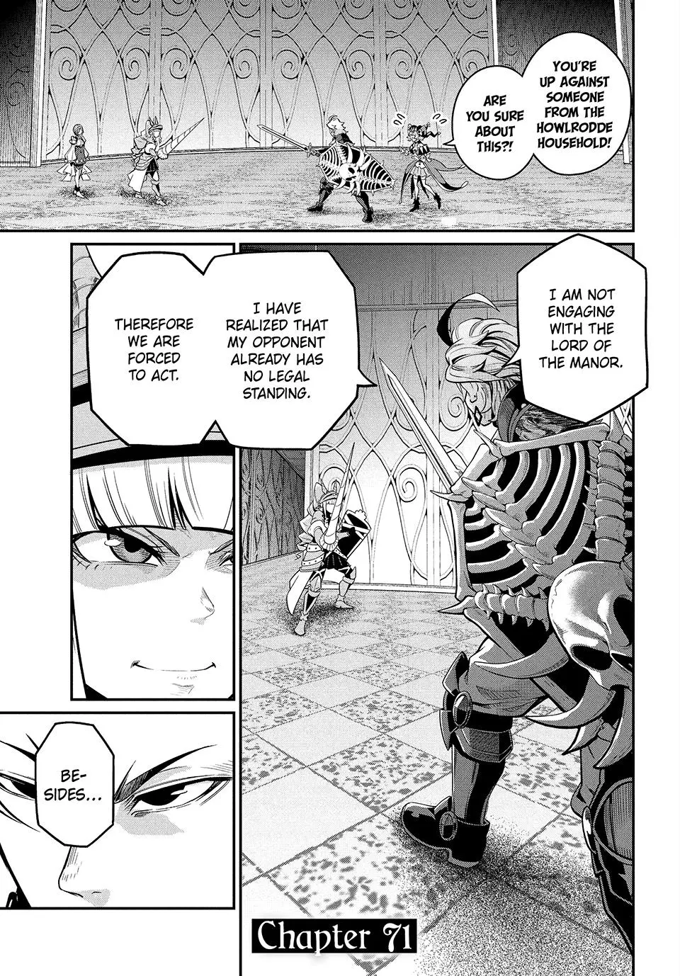 Read The Exiled Heavy Knight Knows How to Game the System - Chapter 71 - www.exiledheavyknightknowshowgamesystem.com | Image 1
