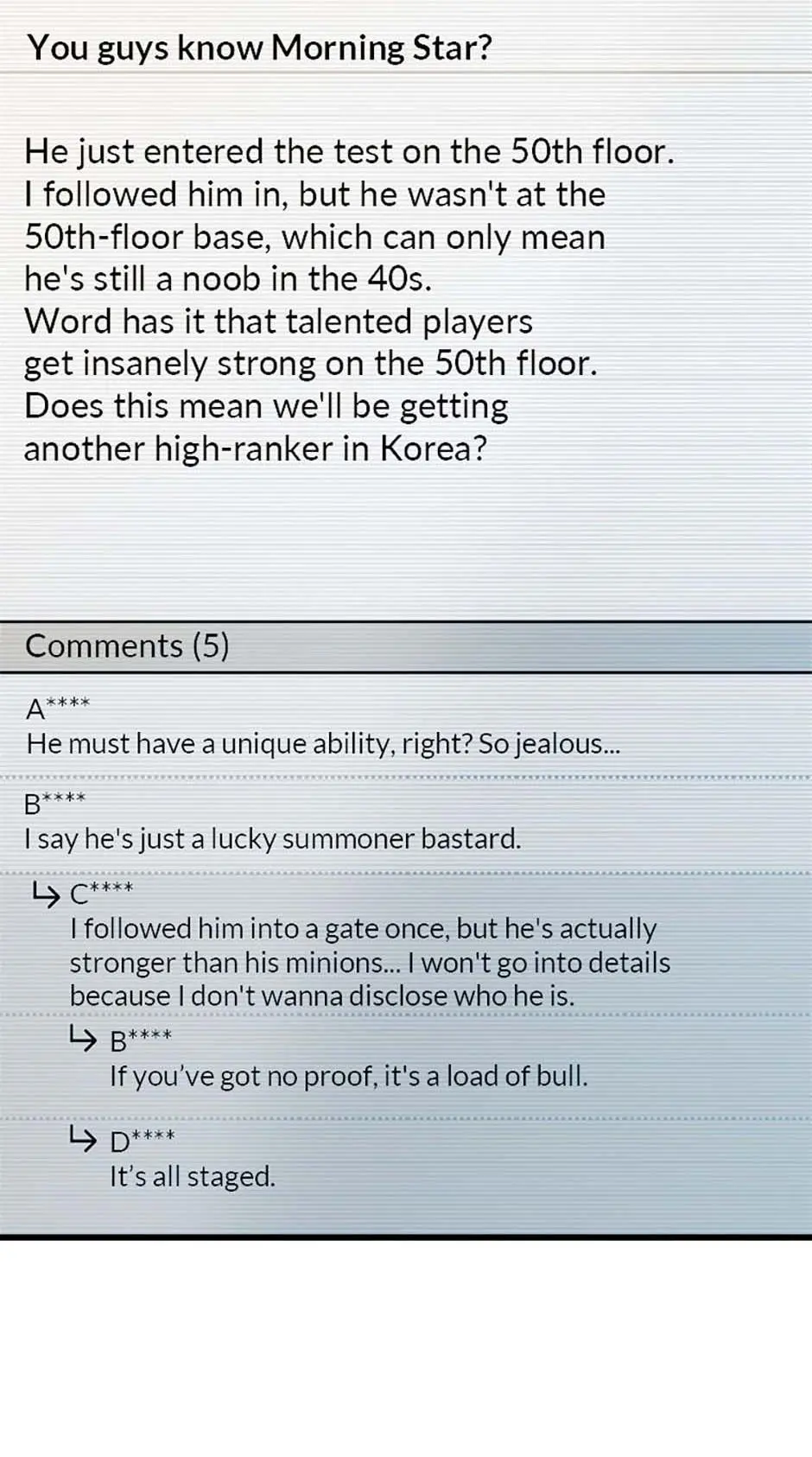 The Player Who Can't Level Up Chapter 122