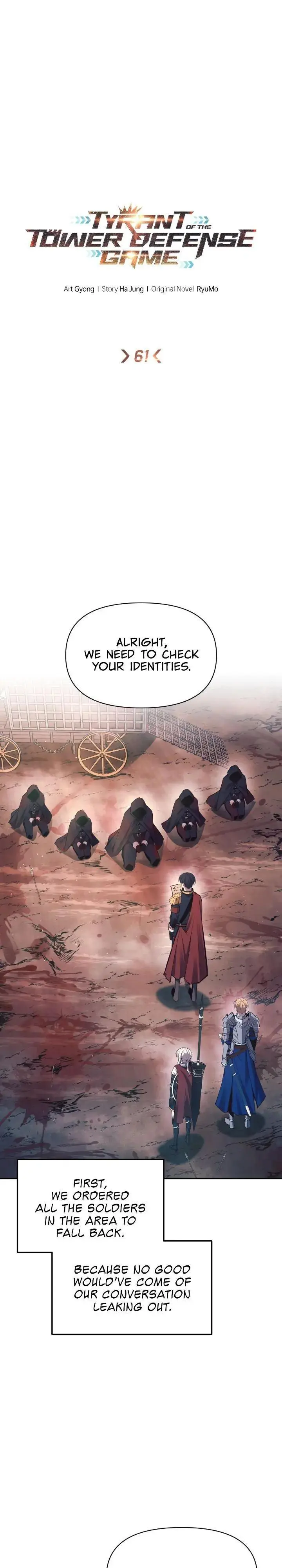 Read Tyrant Of The Tower Defense Game - Chapter 61 - tyrantofthetowerdefense.com | Image 1