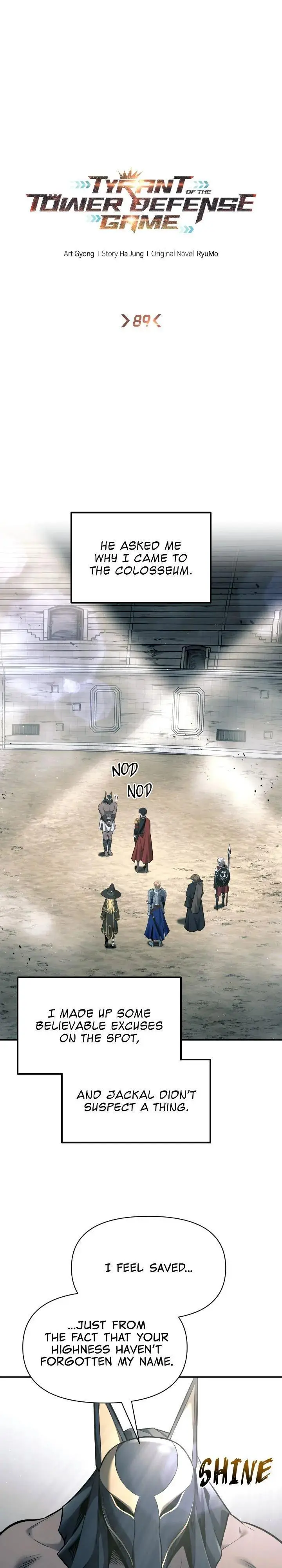 Read Tyrant Of The Tower Defense Game - Chapter 89 - tyrantofthetowerdefense.com | Image 1