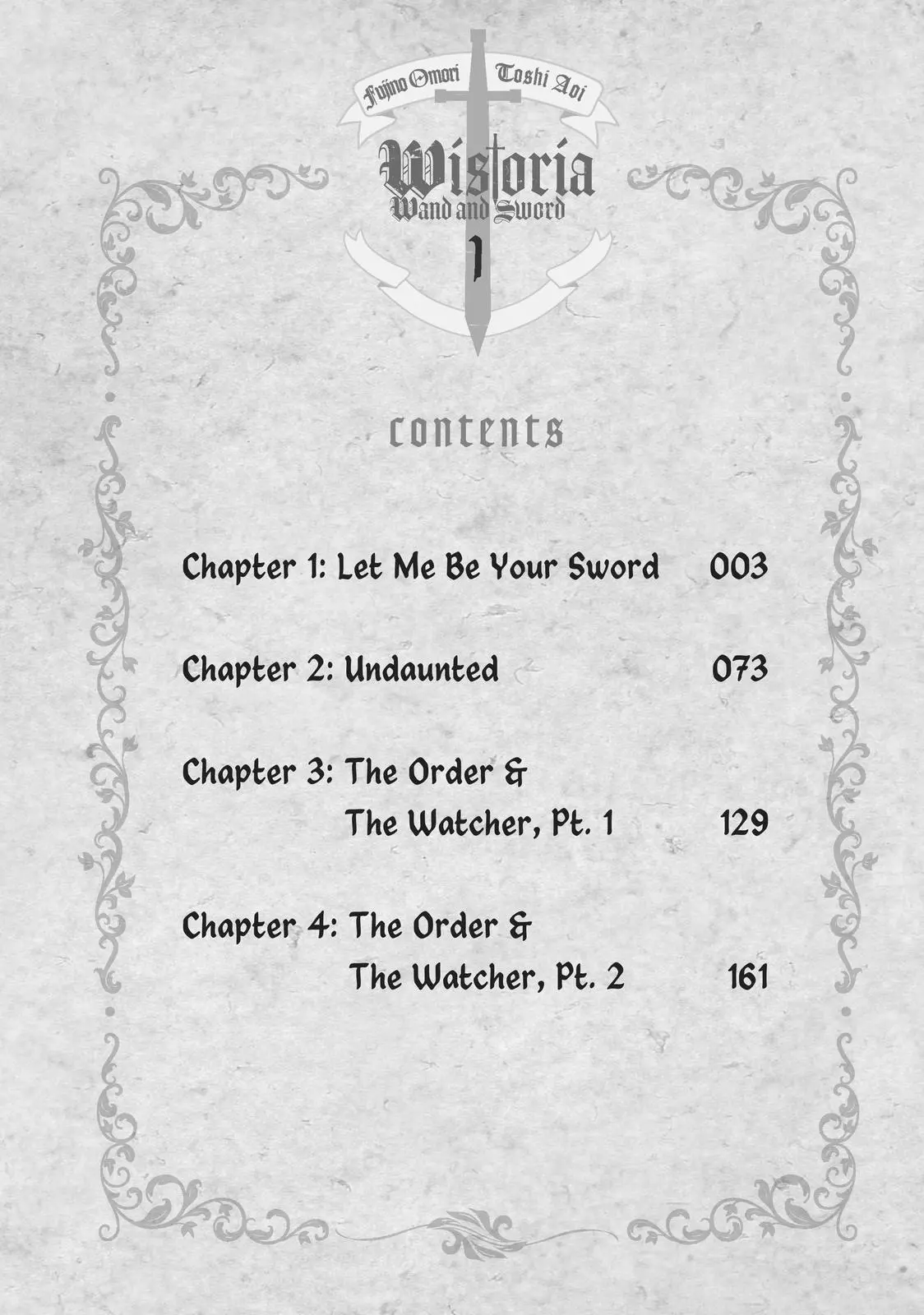 Wistoria - Wand and Sword Chapter 1