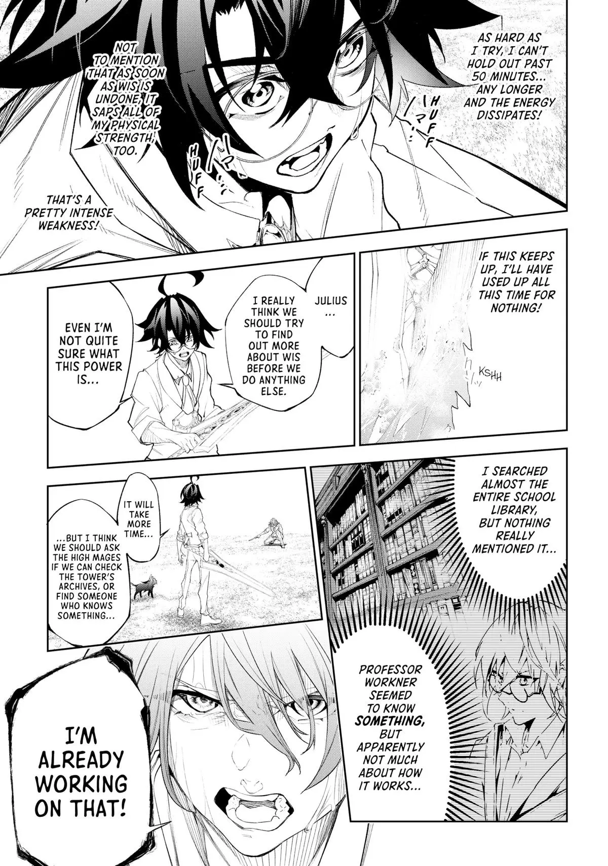 Wistoria - Wand and Sword Chapter 33